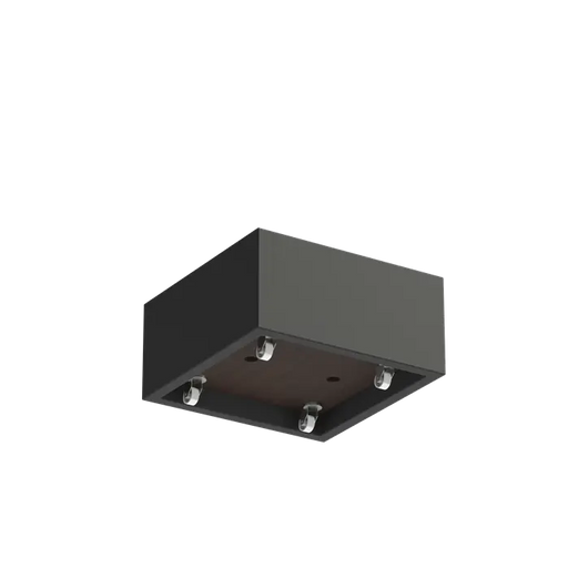 Polyester plantenbak met wielen PBWL6.3