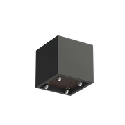 Polyester plantenbak met wielen PBWL7