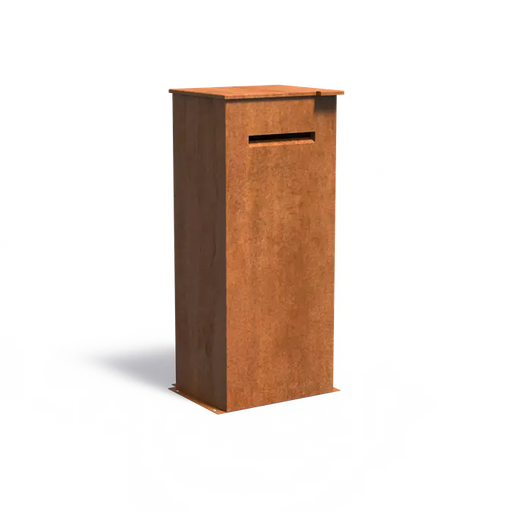 Pakketbrievenbus CASE Corten