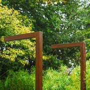 cortenstaal L-pergola 1