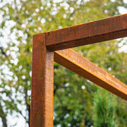 cortenstaal pergola