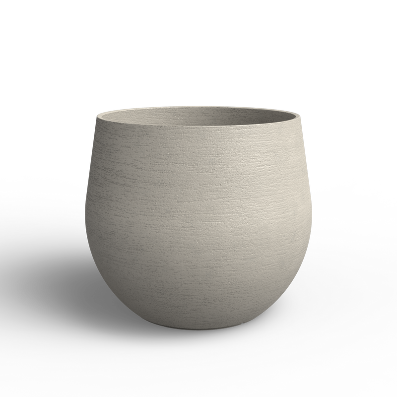 KIVO ronde Stonecore plantenbak Ø115 x 100 cm met bodem