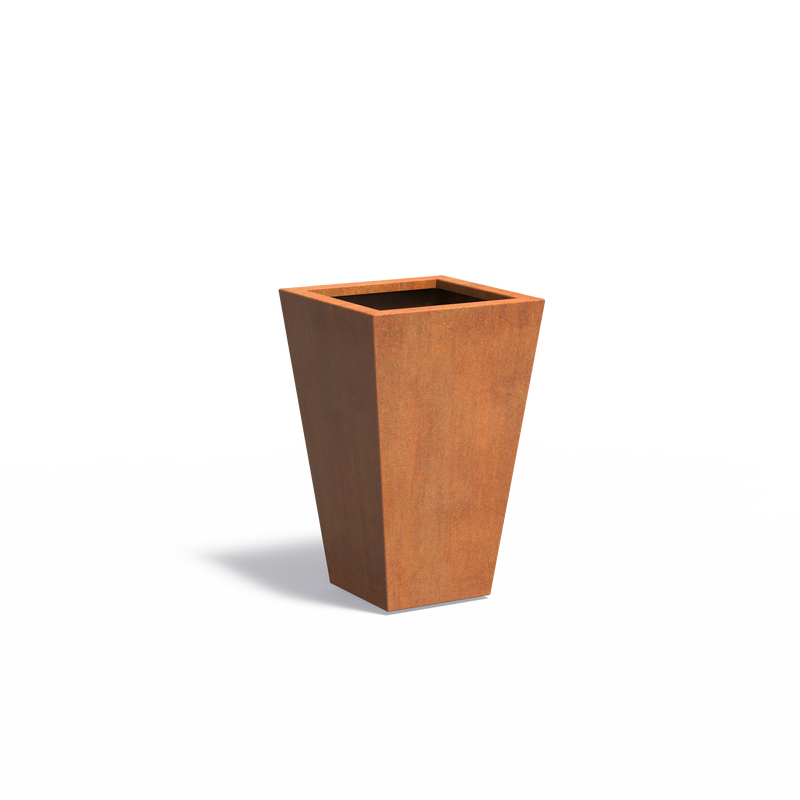 Cortenstahl Pflanzkübel TAP | 50 x 50 x 80 cm