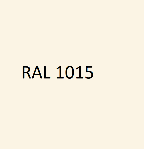RAL 1015 licht ivoorkleurig mat