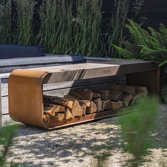 Serra seat -  houtopslag met zitplek