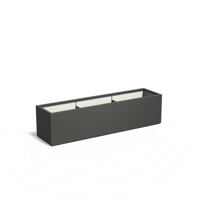 CARREZ polyester plantenbak 200x50x50 cm