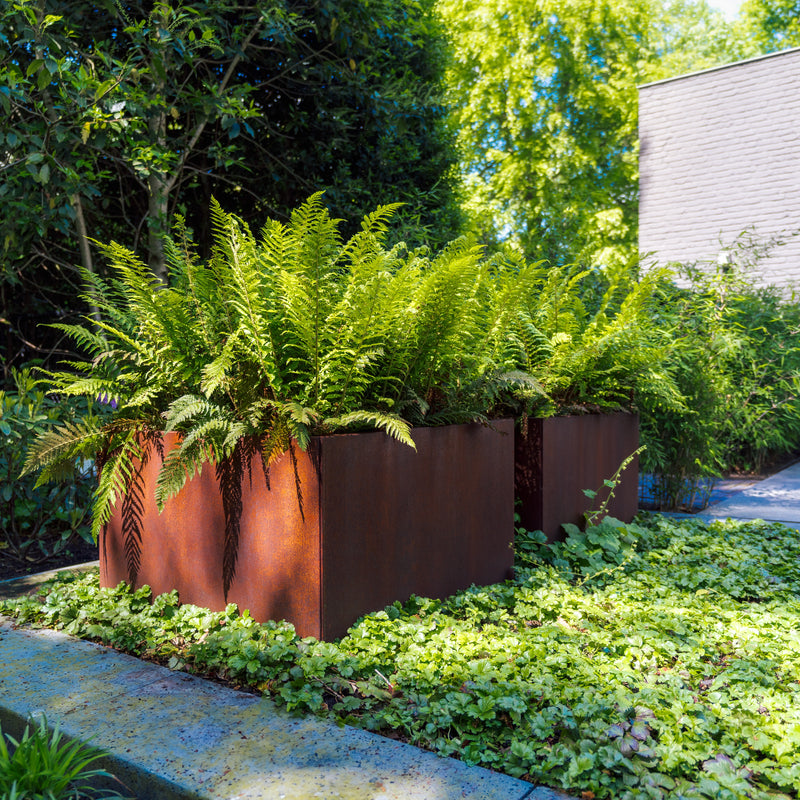 CARREZ Connect 100×50×60 cm – Cortenstahl ohne Boden