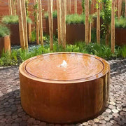 cortenstaal watertafel standaard