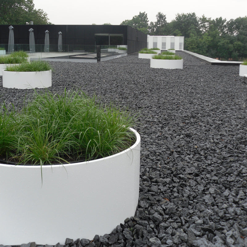 CIRCUM aluminium plantenbak rond ø100x60 cm zonder bodem