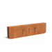 Adezz corten vijvermuur vast VCM1.2.3