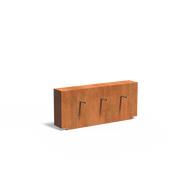 Adezz corten vijvermuur vast VCM1.4.3