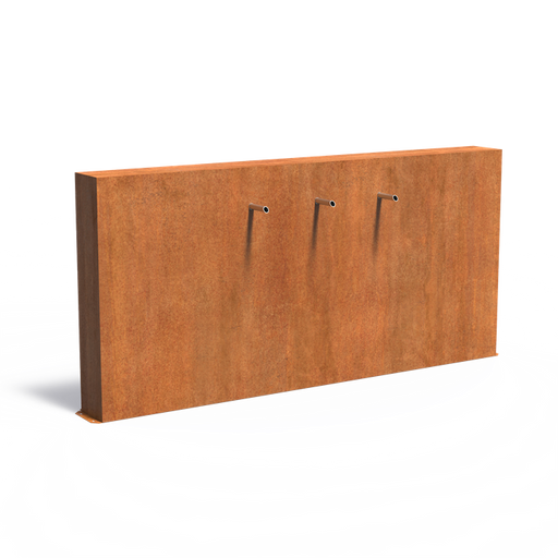 Cortenstaal vijvermuur VCM2.2.3