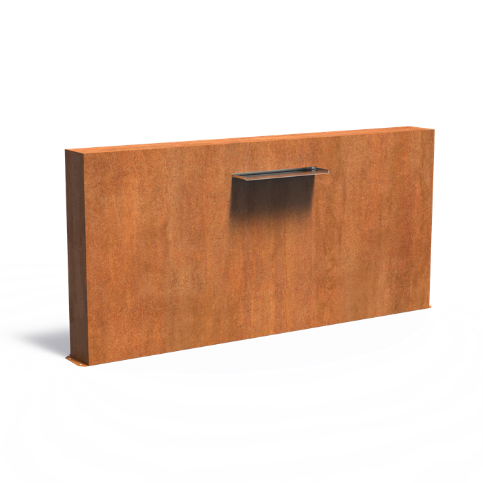 Cortenstaal vijvermuur VCM2.2.600