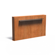 Cortenstaal vijvermuur VCM2.3.1500