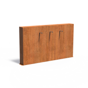 Cortenstaal vijvermuur VCM2.3.3