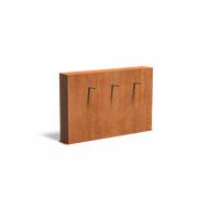 Cortenstaal vijvermuur VCM2.4.3