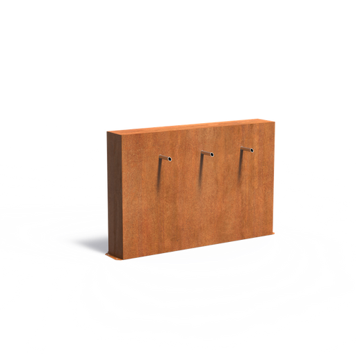 Cortenstaal vijvermuur VCM2.4.3