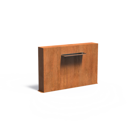 Cortenstaal vijvermuur VCM2.4.600