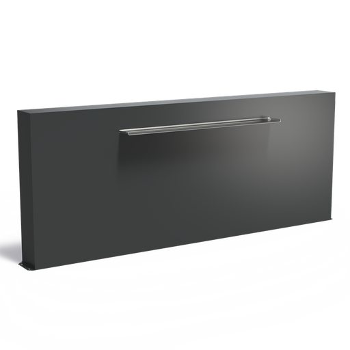 Aluminium vijvermuur VM2.1.1500