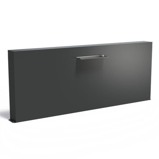 Aluminium vijvermuur VM2.1.600