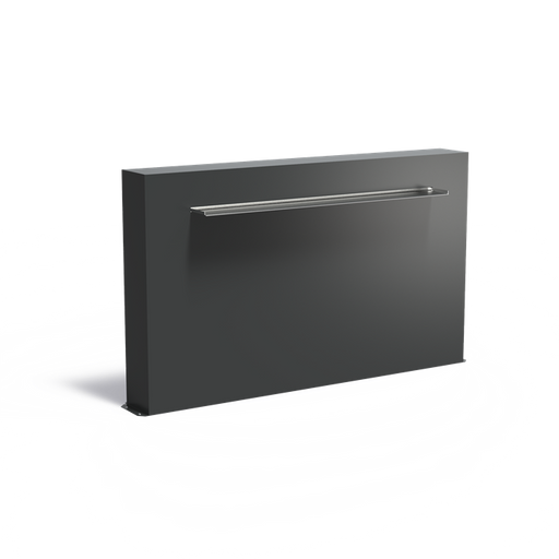 Aluminium vijvermuur VM2.3.1500