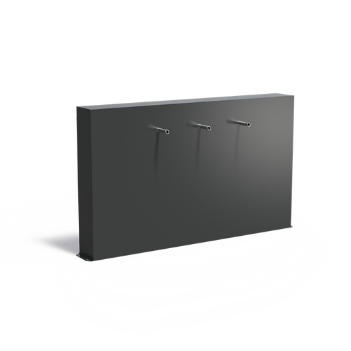 Vrijstaande vijvermuur VM2.3.3