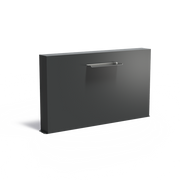 Aluminium vijvermuur VM2.3.600