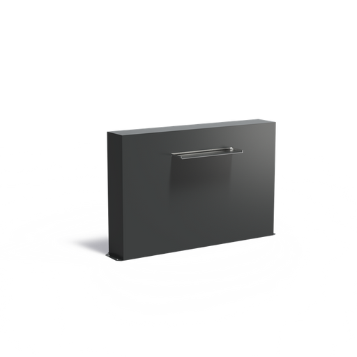 Aluminium vijverwand VM2.4.600