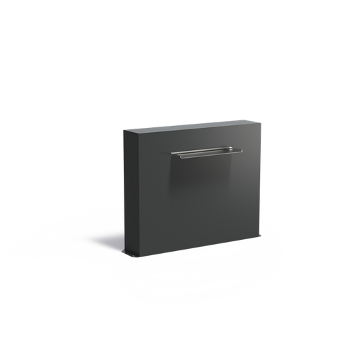 Aluminium vijvermuur VM2.5.600