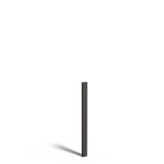 Gecoat staal tuinpaal 150 cm lang VPW1