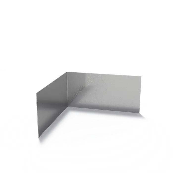 Kantenabschluss gerade | 70mm hoch | Verzinkt | 2mm