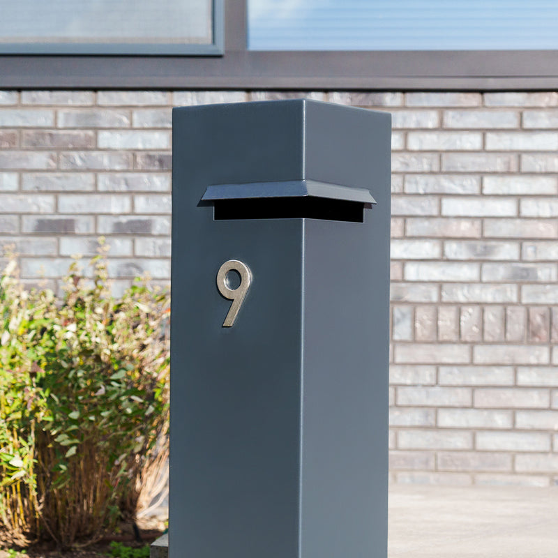 IVAR brievenbus aluminium 35×35×120 cm