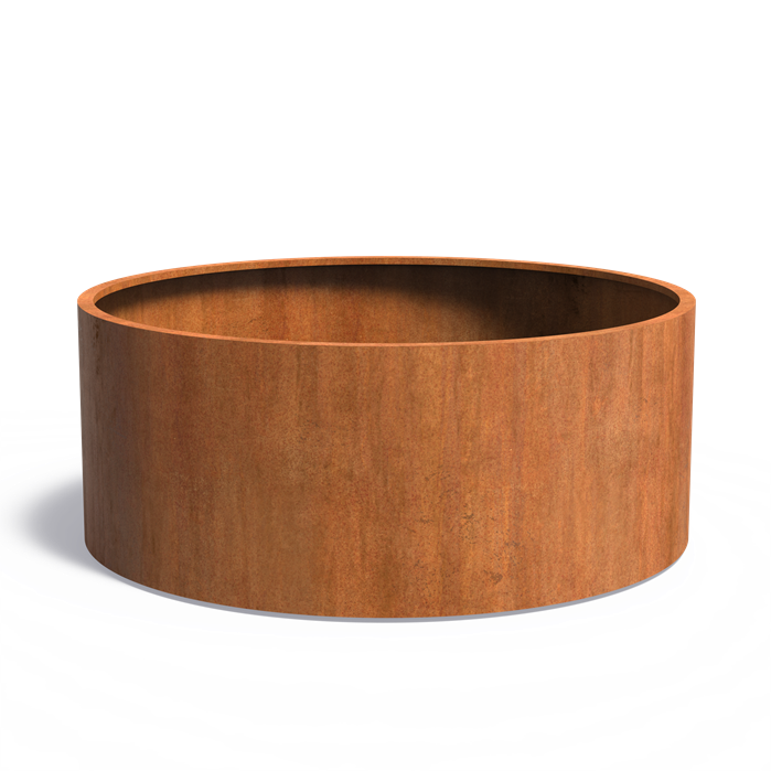 Cortenstahl Pflanzkübel CIRCUM | ø 200 x 80 cm