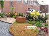 Cortenstaal watertafel sfeer