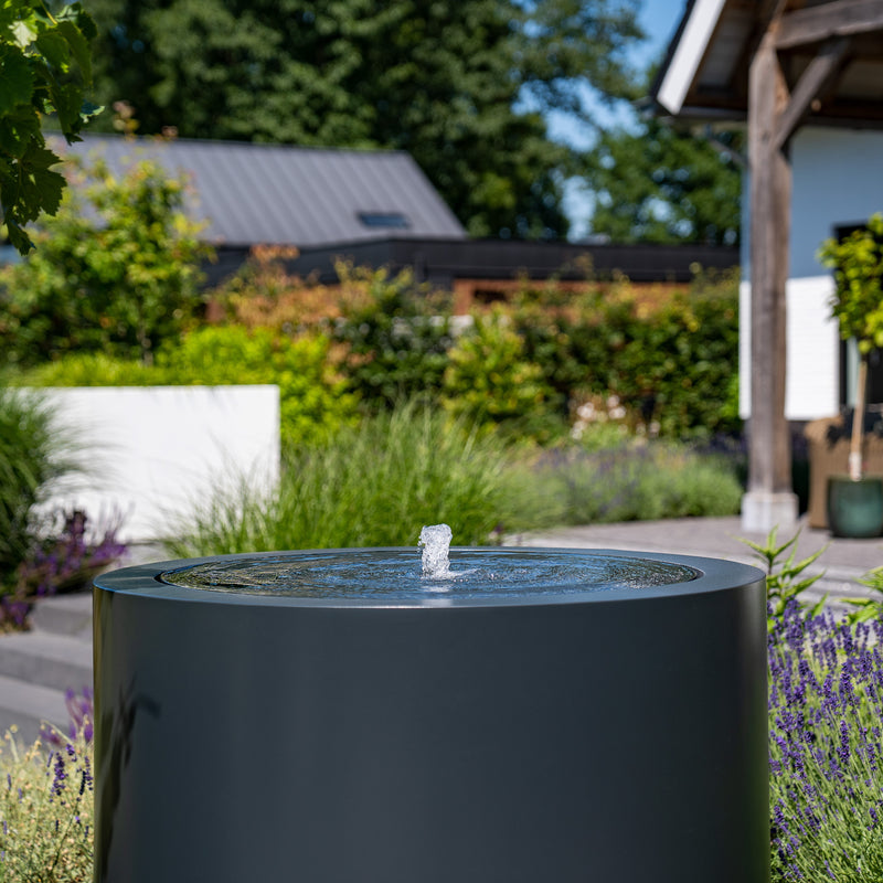 aluminium watertafel rond