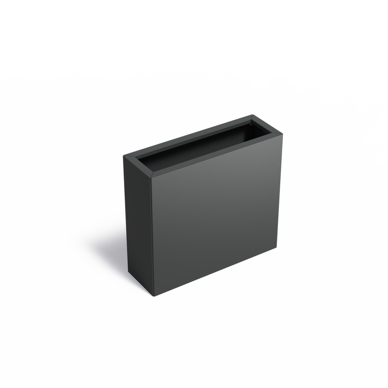 CARREZ Connect Pflanzkübel ohne Boden – pulverbeschichtet | 90 x 30 x 80 cm