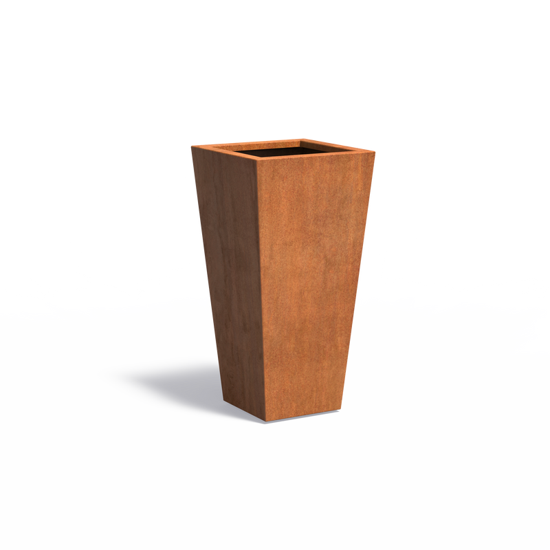 Cortenstahl Pflanzkübel TAP | 50 x 50 x 100 cm