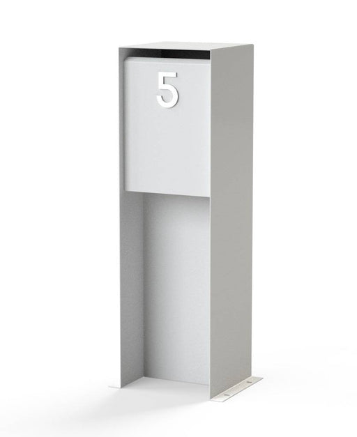 Aluminium brievenbus Flyn wit 