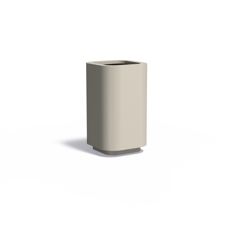 Aluminium Pflanzgefäß ROHIN | 70 x 70 x 120 cm