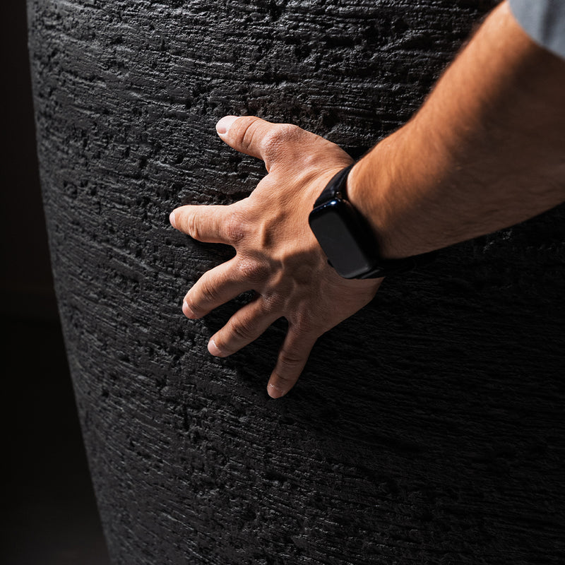LIV runder Stonecore-Pflanzkübel Ø115 x 110 cm mit Boden