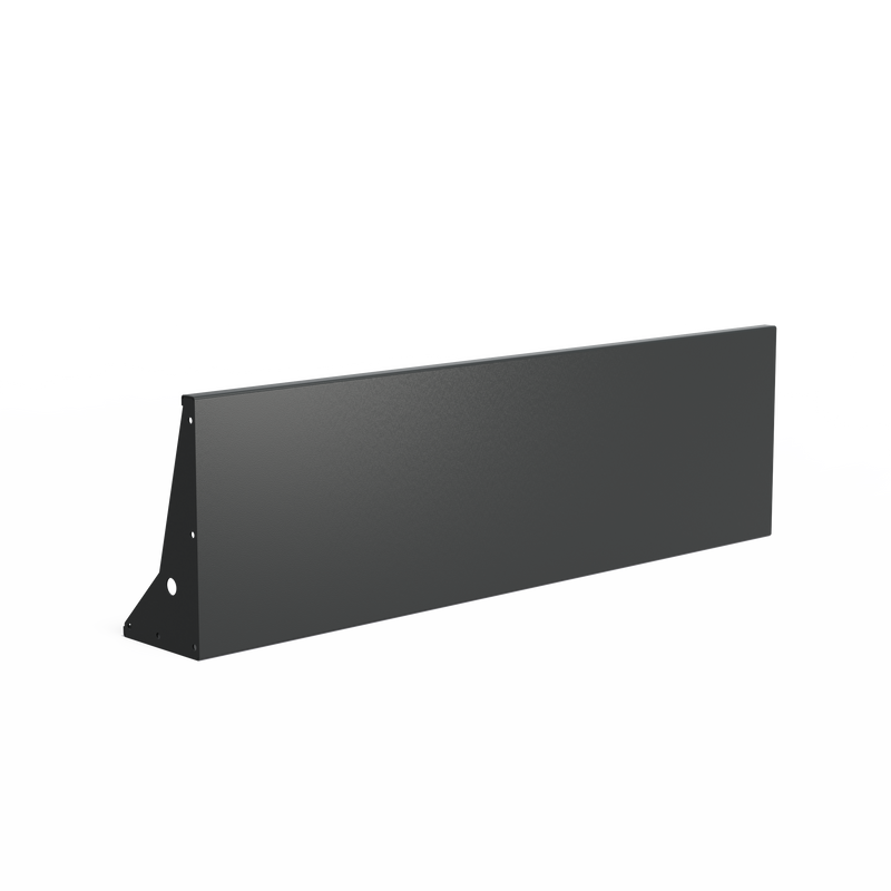 Stahl-Stützwand pulverbeschichtet – Gerade | 200 × 30 × 60 cm