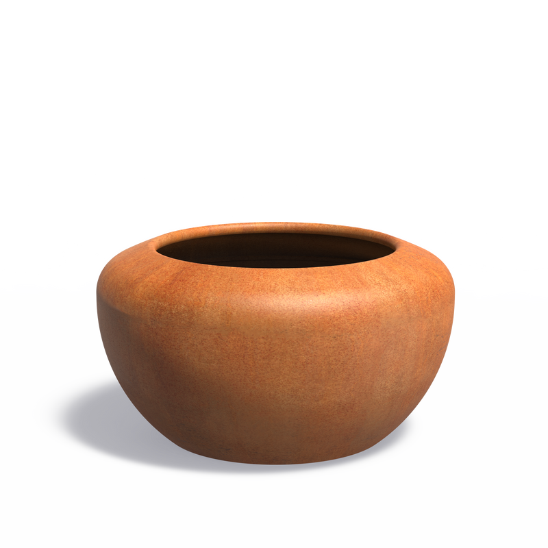 ONYX ø 98 x 54 cm - Cortenstaal plantenbak