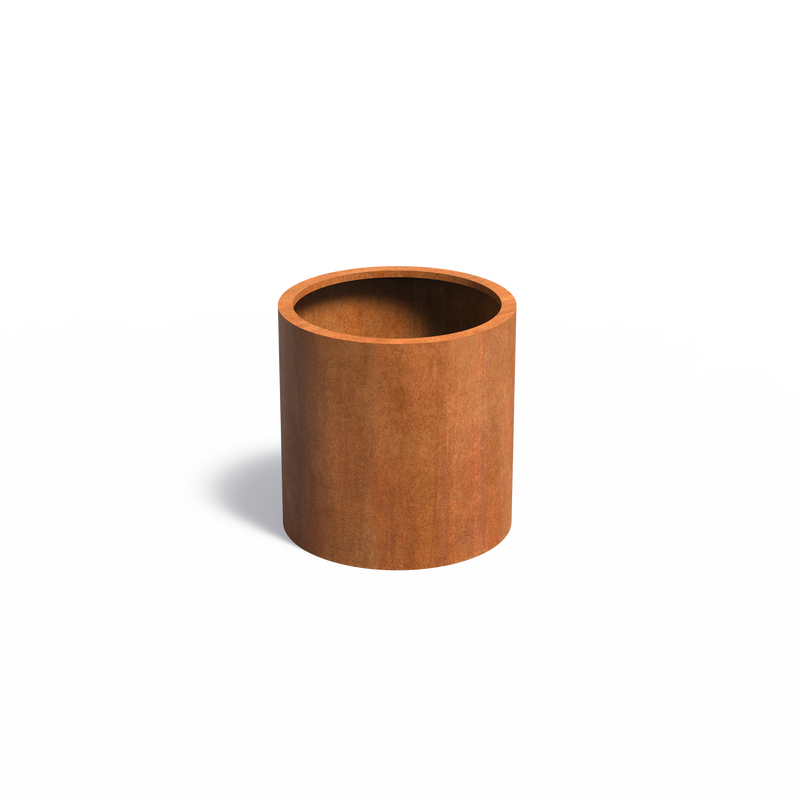 Cortenstahl Pflanzkübel CIRCUM ohne Boden | ø 80 x 80 cm