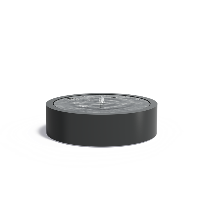 Watertafel standaard rond