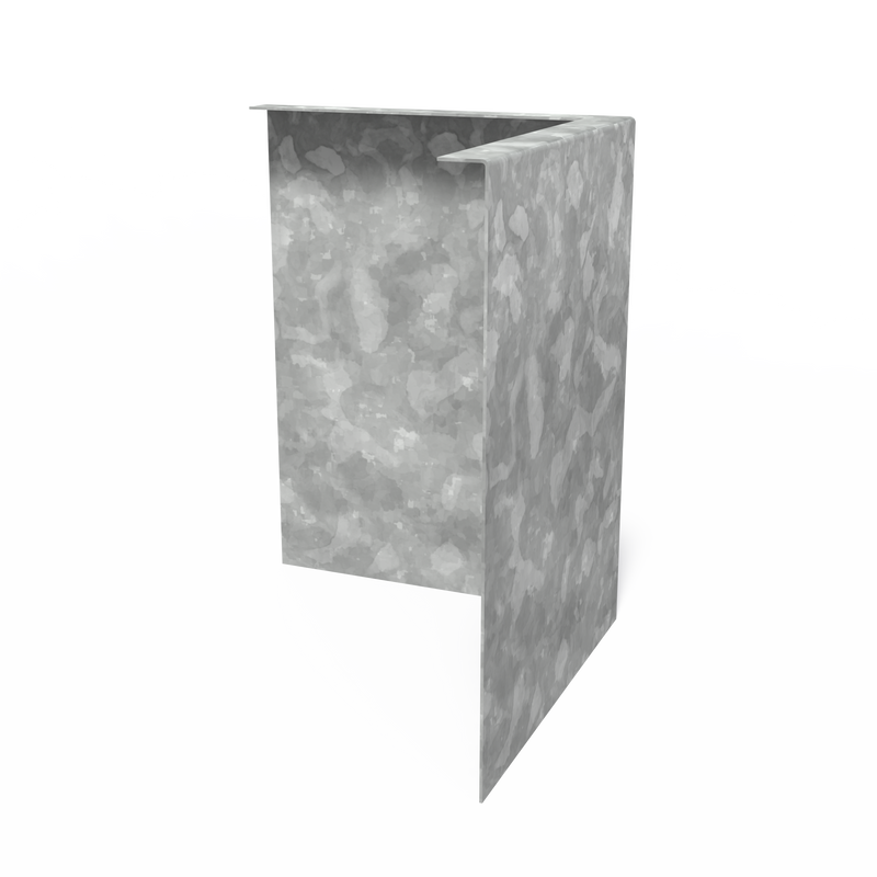 Außenecke Rasenkante – Verzinkt 300×70×2 mm