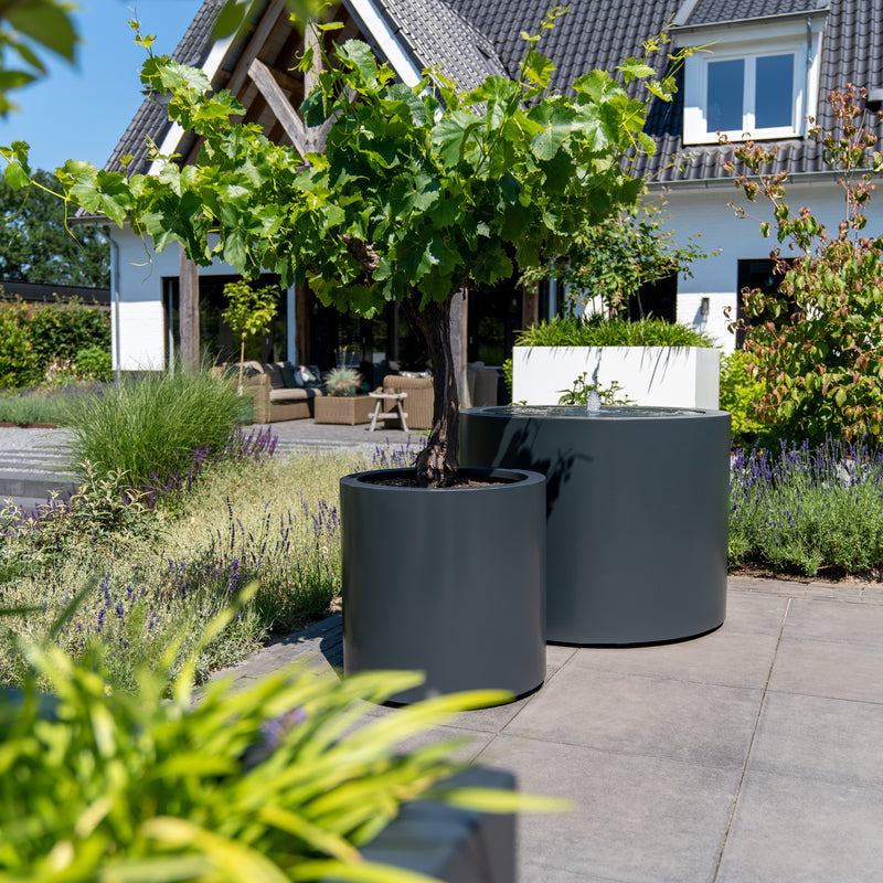 aluminium watertafel rond met circum 