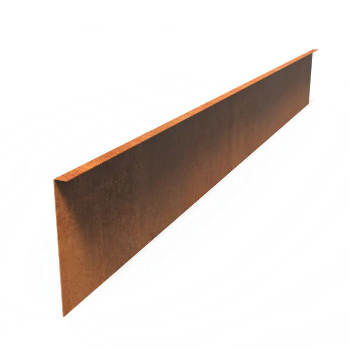 cortenstaal kantopsluiting gezet CZ2.290 (1pcs = 2,3m1