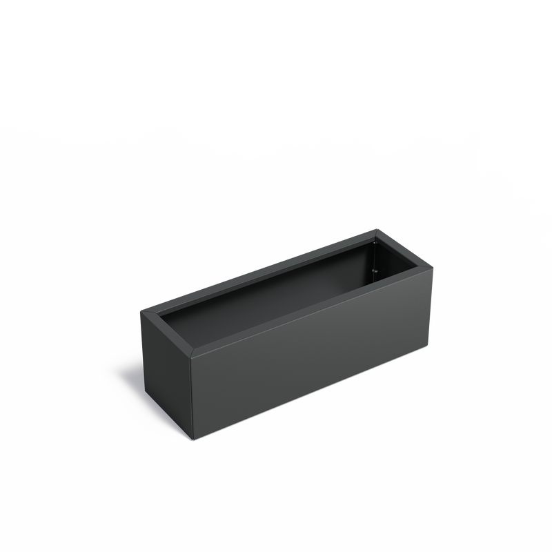 Gecoat stalen plantenbak CARREZ Connect 120 x 40 x 40 cm