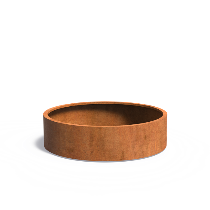 Cortenstahl Pflanzkübel CIRCUM | ø 150 x 40 cm