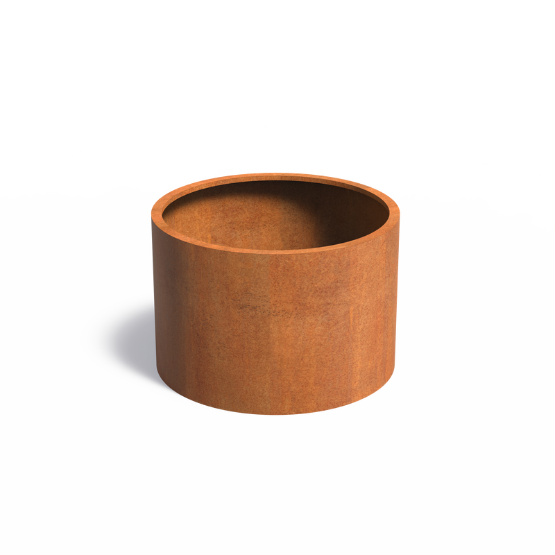 CIRCUM zonder bodem ø  120 × 80 cm - Cortenstaal plantenbak